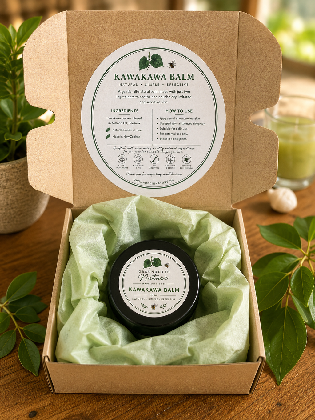 Kawakawa Balm - 30ml