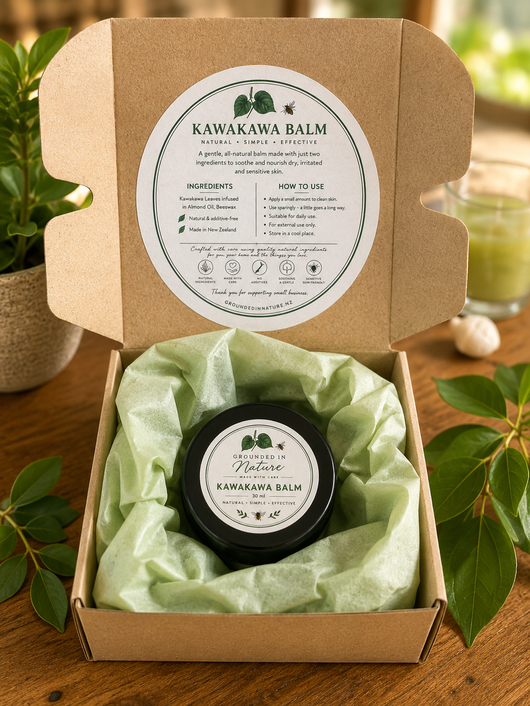 Kawakawa Balm - 30ml