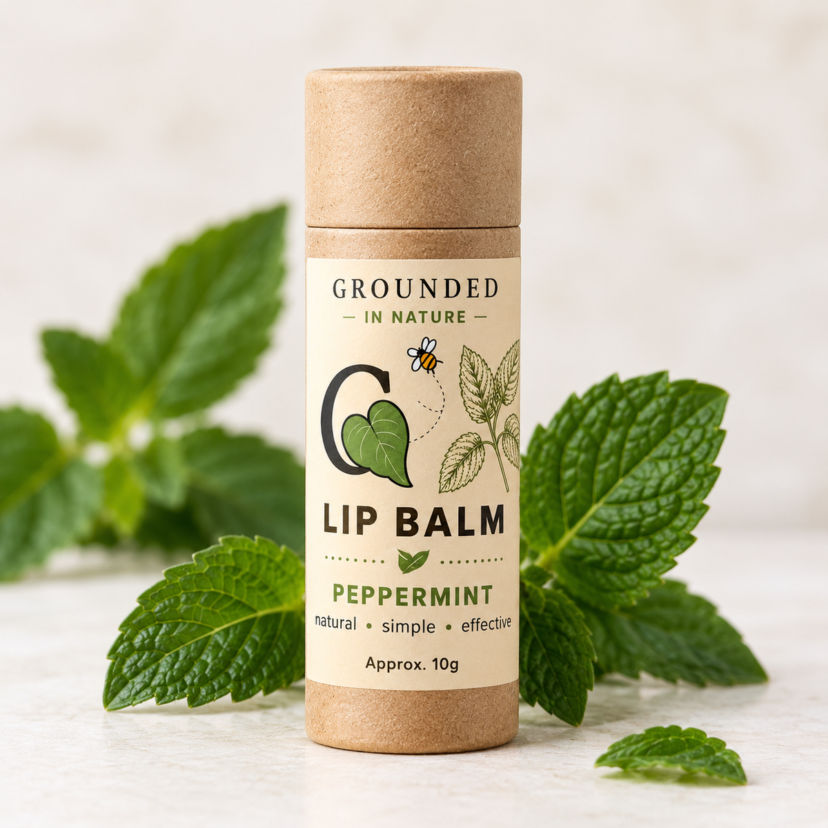 Natural Lip Balm – Peppermint
